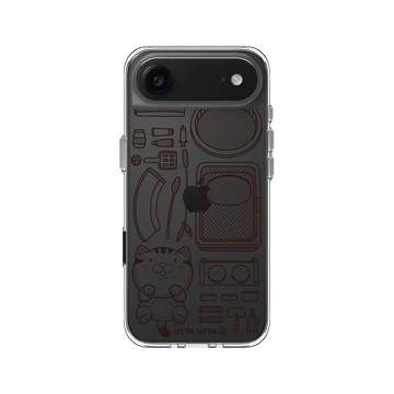 iPhone Air Clear Case（相機按鈕） 透明 - VITA VITA．塔仔是隻貓 - 鏟屎官開箱款