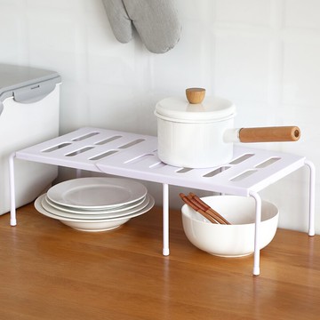 鳳全可伸縮下水槽置物架櫥柜落地多層多功能鍋架廚房瀝水收納架