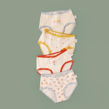 女童三角內褲夏季薄款純棉兒童三角褲大童寶寶小內褲女寶短褲頭