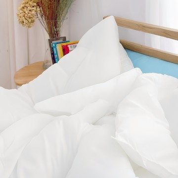 BUHO 布歐 單人抗菌雲朵棉可水洗恆溫被  7 x 5尺  白色