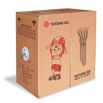 【1月加碼點數回饋6%】大同網路線 【CAT5E CAT.5E CAT-5e】 305M 米 公尺 綠色 (RJ45/UTP/UL/Type CM, CMR, CMP)