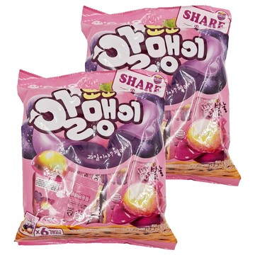 ORION 好麗友 夾心軟糖 葡萄  216g  2袋