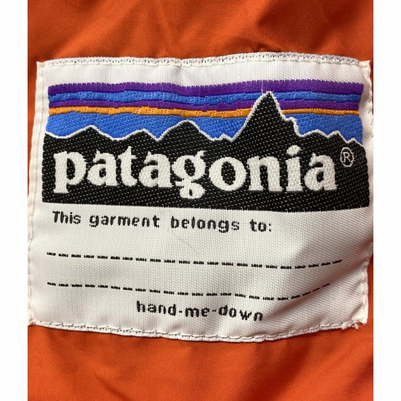 パタゴニア マウンテンパーカー グレー オレンジ キッズ SIZE S(8) (140サイズ) Patagonia 中古 | LINEショッピング