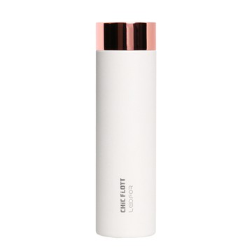 CHIC FLOTT｜純鈦保溫杯350ml-金/白