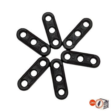 新款戶外用品帳篷配件 三眼風繩扣 三孔帳篷扣 傘繩扣 塑鋁片 止滑扣