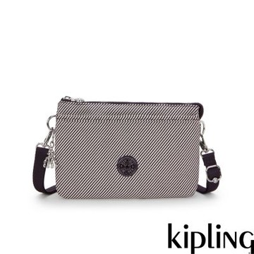 『千層包』Kipling 極簡斜紋單肩隨身斜背包-RIRI