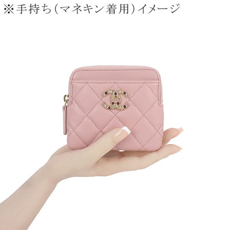 CHANEL コインケース ピンク-