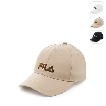 【FILA】 經典LOGO帽-卡其 HTA-1000-KK