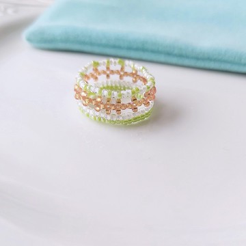 榮耀藩籬/ 典雅系百搭歐風串珠戒指