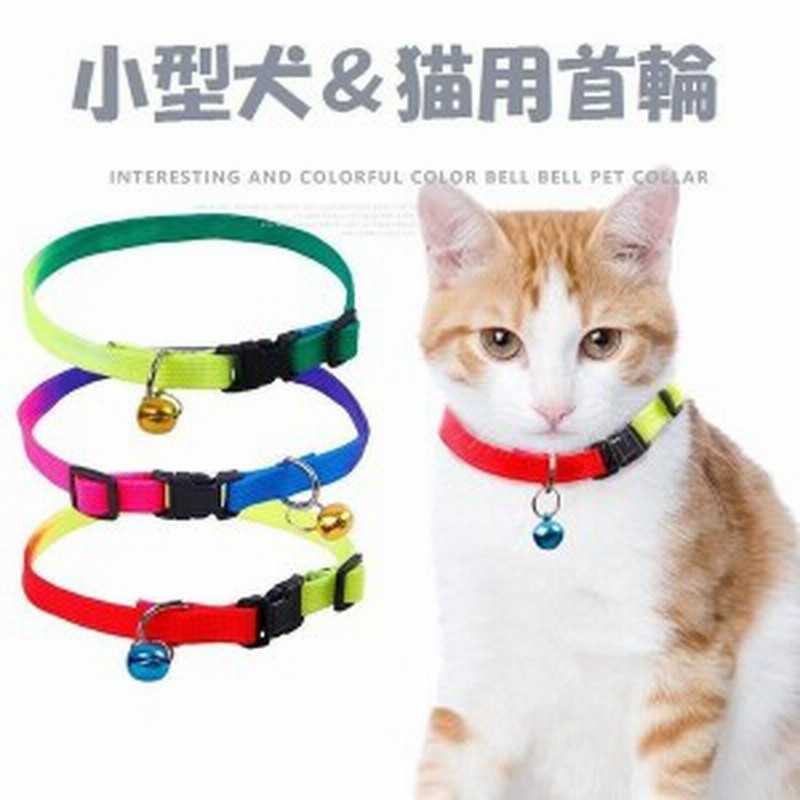 ペット用 犬猫兼用 鈴付き首輪 Cl ベル付き首輪 カラー 超小型犬 猫用 犬用 お散歩グッズ 散歩用品 グラデーションカラー か 通販 Lineポイント最大1 0 Get Lineショッピング