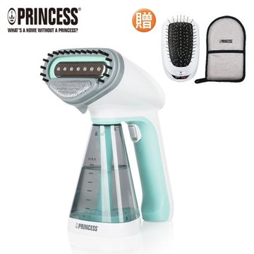 下殺送雙贈品↘PRINCESS荷蘭公主 手持式蒸氣掛燙機/湖水綠 332846
