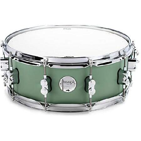 PDP Concept Maple Snare Drum 5.5 x 14 inch Satin Seafoam