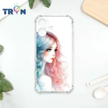 TRON IPhone 16 不愛笑的女孩 四角防摔 軟殼 手機殼