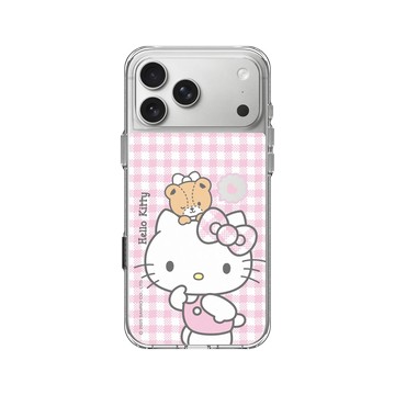 iPhone 17 Pro Max Clear Case（相機按鈕） 透明 - 三麗鷗-Hello Kitty - Hello Kitty & Tiny Chum