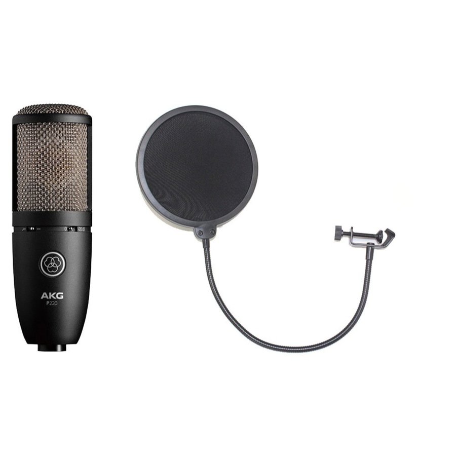 アーカーゲー AKG P220 Project Studio Line ポップフィルター付き