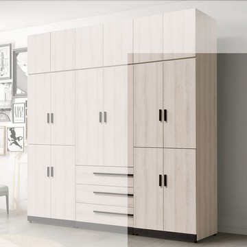 【LOVE樂芙】多瑪爾斯2.7尺四門雙吊衣櫥(D615)A25CH0779