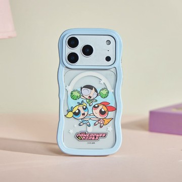 飛天小女警啦啦隊:雲朵波波MagSafe iPhone手機殼