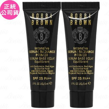 BOBBI BROWN芭比波朗 冬蟲夏草精華亮膚持妝乳SPF24 PA++(5ml)*2(公司貨)