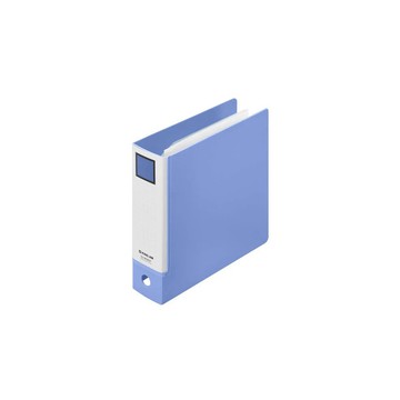 【KING JIM】迷你彩色三孔資料夾 藍色