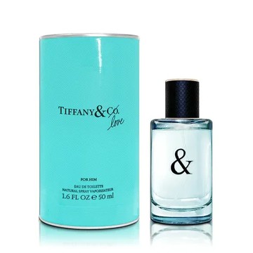 TIFFANY&CO. 蒂芬妮 LOVE FOR HIM 愛語男性淡香水 50ML 