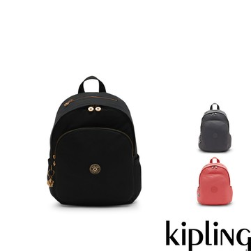 Kipling上方拉鍊後背包-DELIA(多款任選)FW26L1