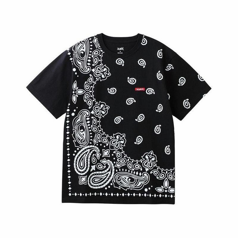 エックスガール X-GIRL BANDANA S/S TEE Tシャツ 半袖 バンダナ