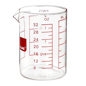 ibili 耐熱玻璃量杯  透明色  1個  800ml