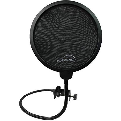 Auphonix Blue Yetiマイクのポップガード 2重張り Popfilter Double screen mesh