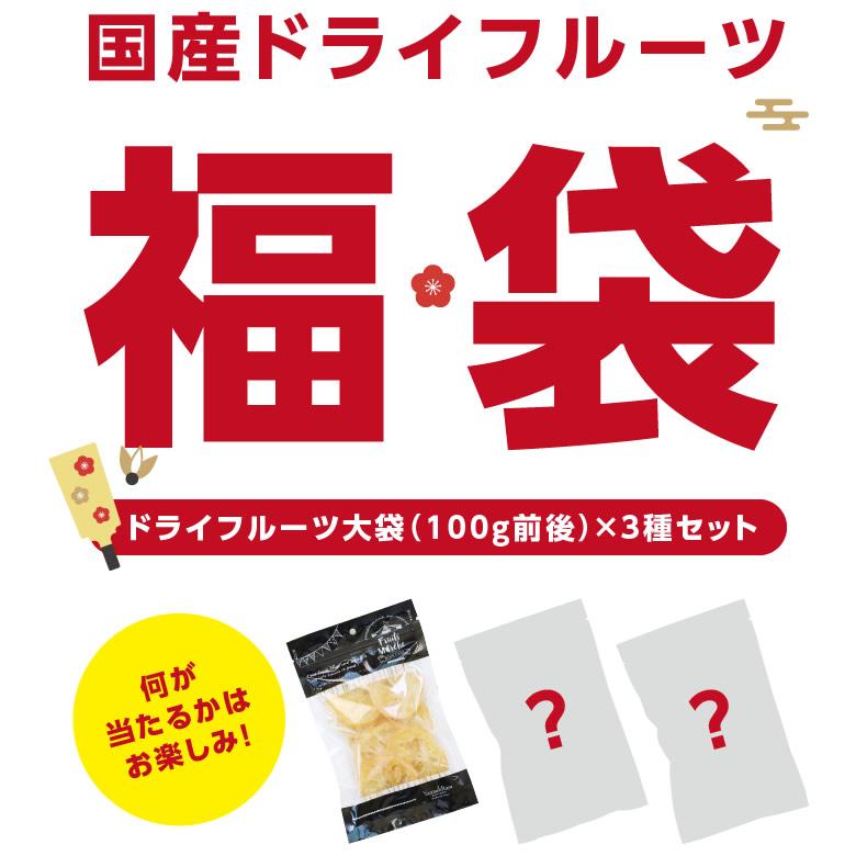 福袋 ドライフルーツ 国産 3袋セット 送料無料 2024 メール便 ドライ おやつ 南信州菓子工房 おつまみ 食品