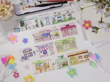 街邊商店 PET 紙膠帶