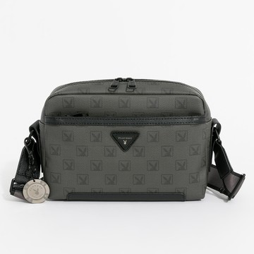 PLAYBOY - 斜背包  Debonair系列 - 灰色/152-0104-05-7