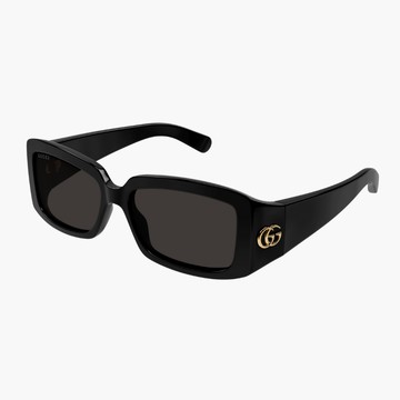【GUCCI 古馳】膠框太陽眼鏡 (GG1403SK-001)