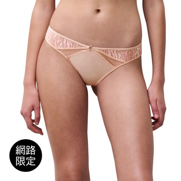 【Chantelle Pulp】三角內褲>XS-M>珊瑚粉膚(1ABA0_C61)【Electra】