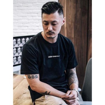 短袖T恤男上衣服夏季純棉ins潮牌港風白色寬松半袖體恤內搭打底衫