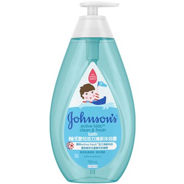 嬌生嬰兒 活力清新沐浴露 750ml