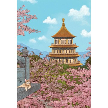 P2 - 林宗範系列-三月裡的天元宮 300片拼圖 S3-020