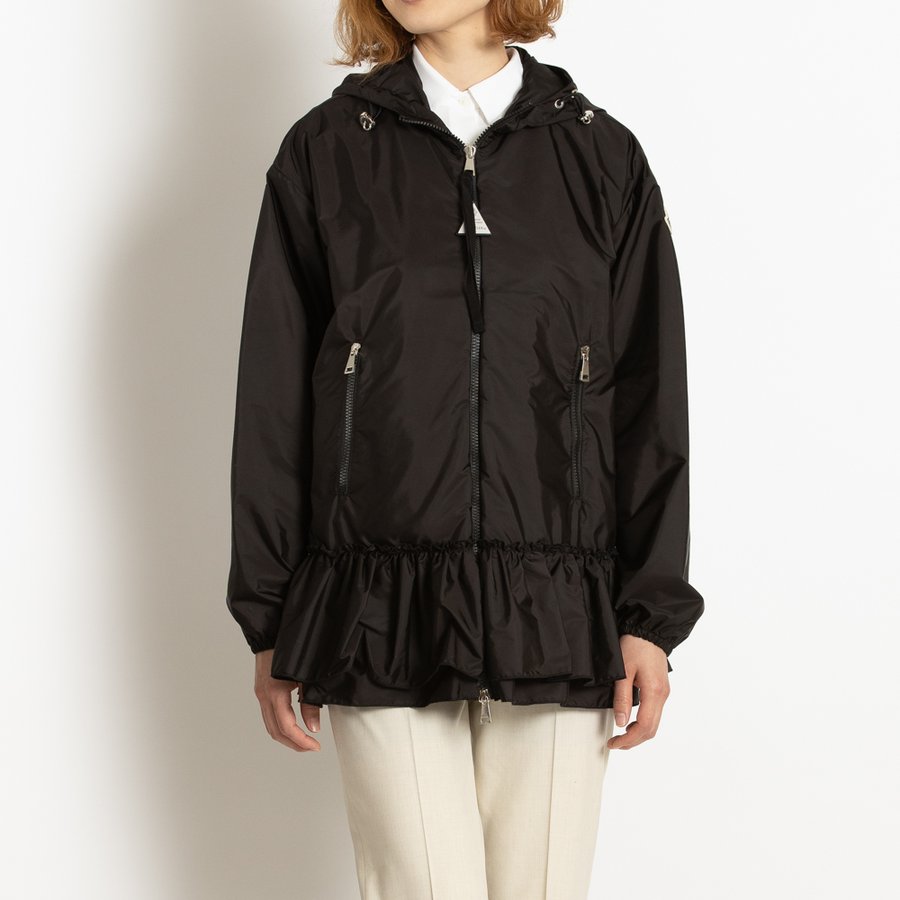 モンクレール レディース パーカー ナイロン ジャンパー フリル Wジップ ブラック ネイビー Moncler Sarcelle 春夏 アウター ベルト付 通販 Lineポイント最大0 5 Get Lineショッピング