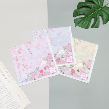 京都手帕 -友禪刺繡-富士山