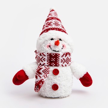 聖誕雪人暖燈擺飾 紅白
