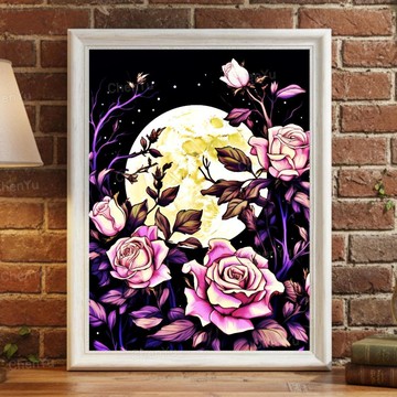 💎盒裝💎台灣製造💎 DIY鑽石貼畫 5D鑽石畫 手工點鑽畫 手作 水鑽 黏鑽畫 滿鑽 大幅禮物 鑽貼畫 立體貼鑽畫