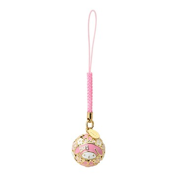 【震撼精品百貨】My Melody_美樂蒂~日本SANRIO三麗鷗 美樂蒂鏤空手鞠鈴鐺吊飾-櫻花*30433