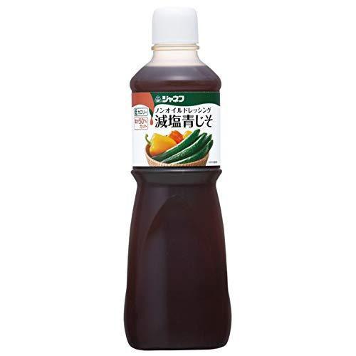 (ジャネフ　ノンオイルドレッシング 減塩青じそ（1000ml）×6個×2セット