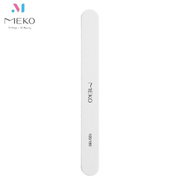 MEKO 純白專業用圓砂條 /美甲砂條/修甲工具/打磨砂條 P-077【官方旗艦館】