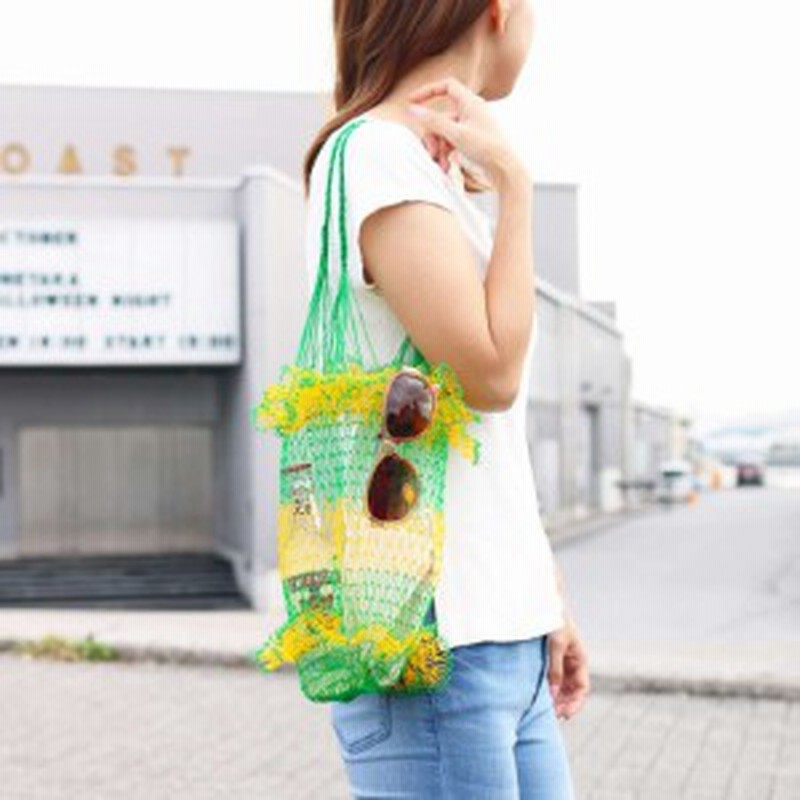 網バッグ タイ チェンマイ インスタ かごバッグ トート かわいい 素材 バック 通販 Lineポイント最大1 0 Get Lineショッピング