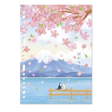 A5 18孔DIY紙板封面板-2入