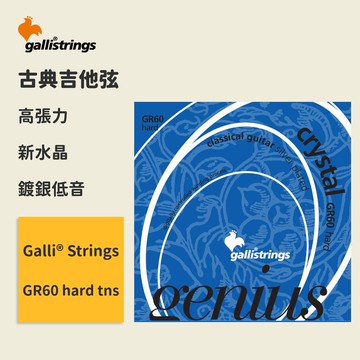 【GalliStrings】官方正版 古典吉他弦 義大利弦 GR60 hard tns 高張力弦 木吉他弦 GR-60