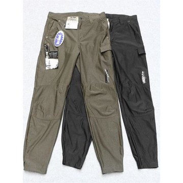 出口日單夏季彈力速干多兜束腳褲寬松運動衛褲休閑多兜9分褲男褲