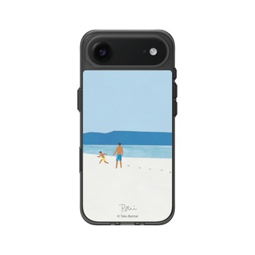 iPhone Air Clear (相機按鈕) 酷墨灰 - Taku Bannai 坂内拓 - Sea｜海邊的父子