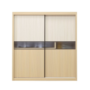 直人木業-AVERY現代輕奢風長虹玻璃滑門衣櫃182公分