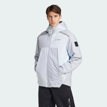 adidas 愛迪達 外套 男款 運動連帽外套 國家地理 NG COLDRDY JKT 藍灰 IX7953